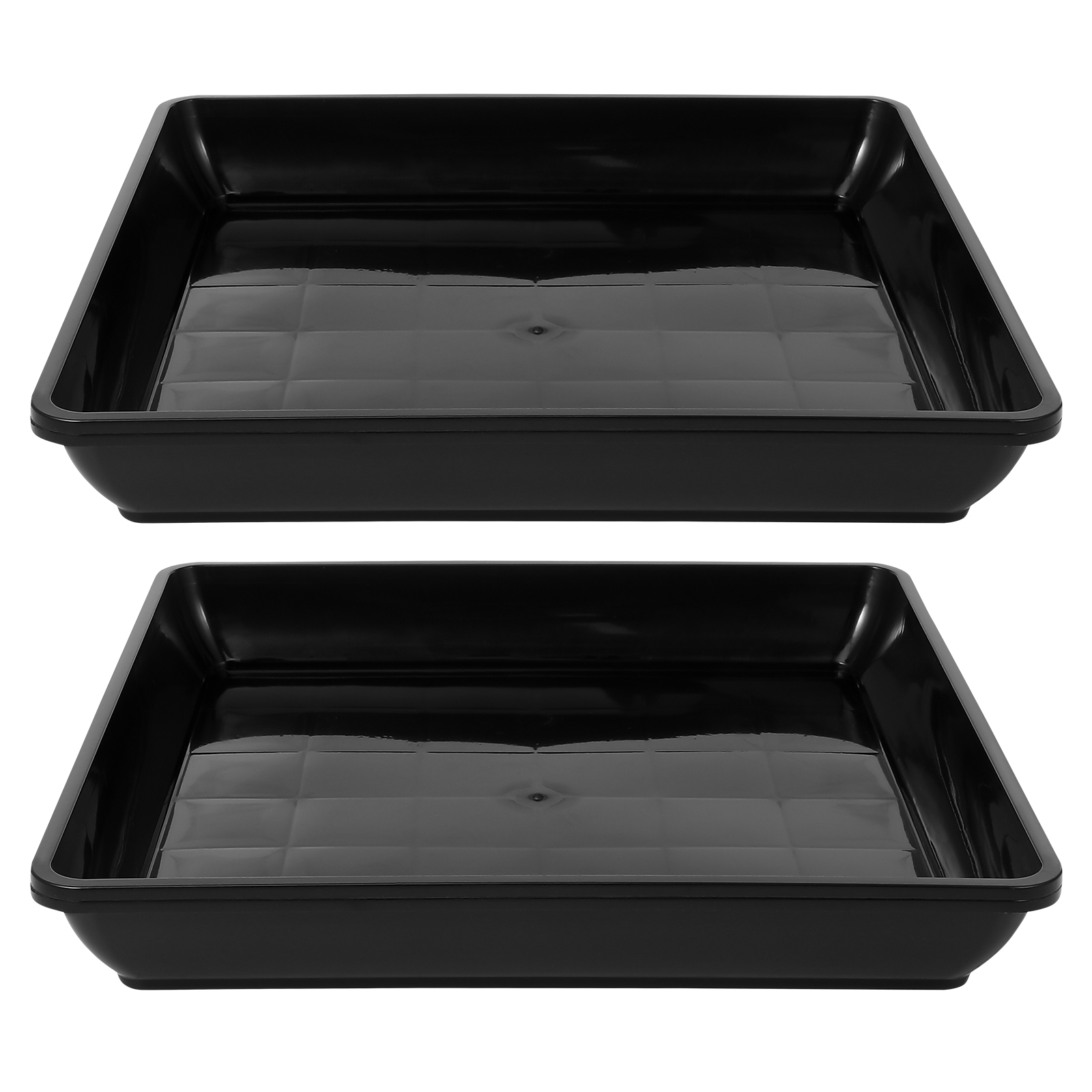 Drip Tray Saucer - 2 Buah Alas Pot Bunga Baki
