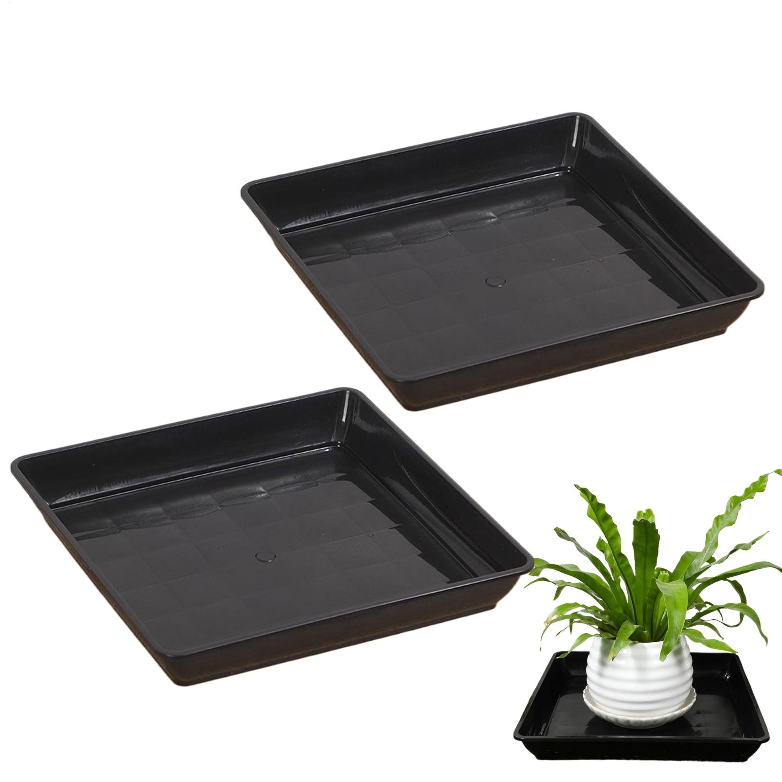 Drip Tray Saucer - Nampan Pot Bunga 2Pcs/set Nampan Tetes