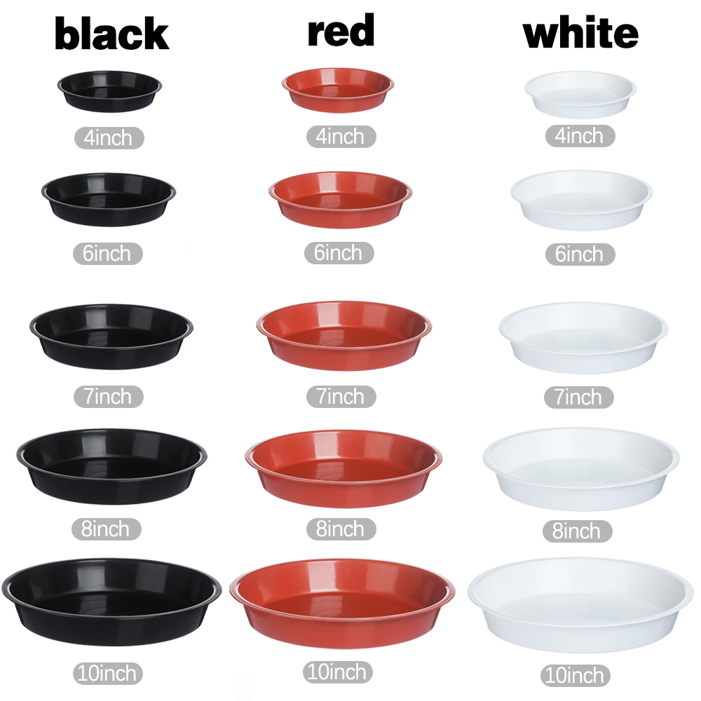 3 buah nampan tanaman berbentu - Drip Tray Saucer ulasan dan harga