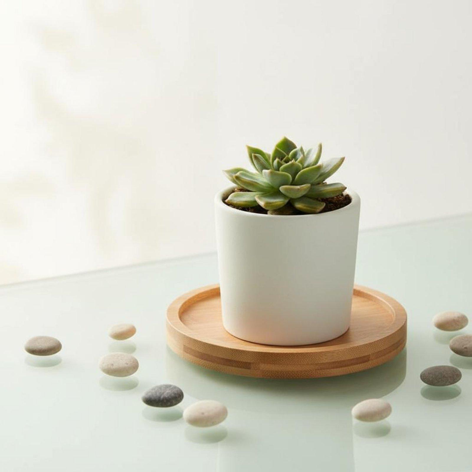 Nampan Industri Kayu Bambu Kec - Drip Tray Saucer ulasan dan harga