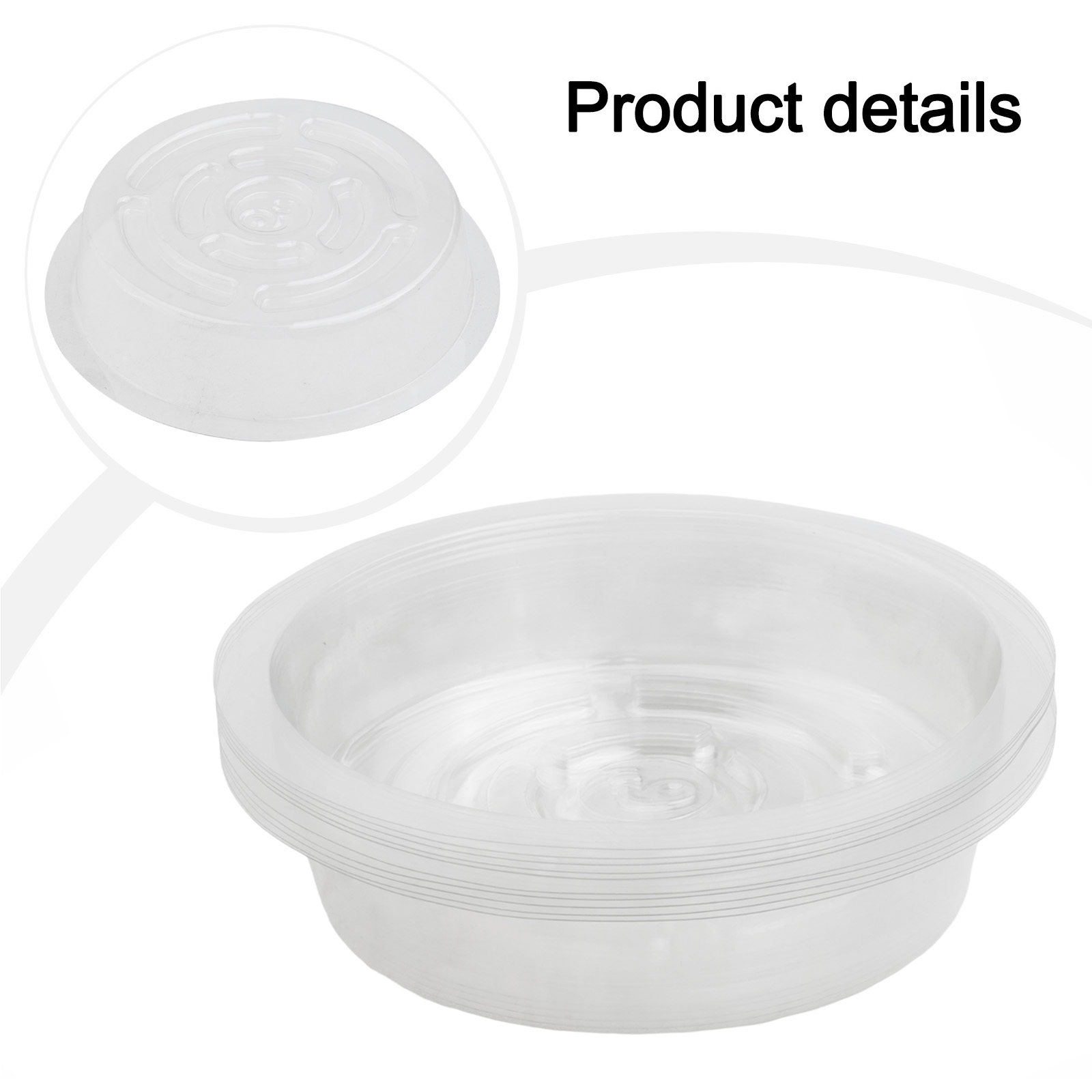 Alas Pot Bunga Praktis Baru Al - Drip Tray Saucer ulasan dan harga