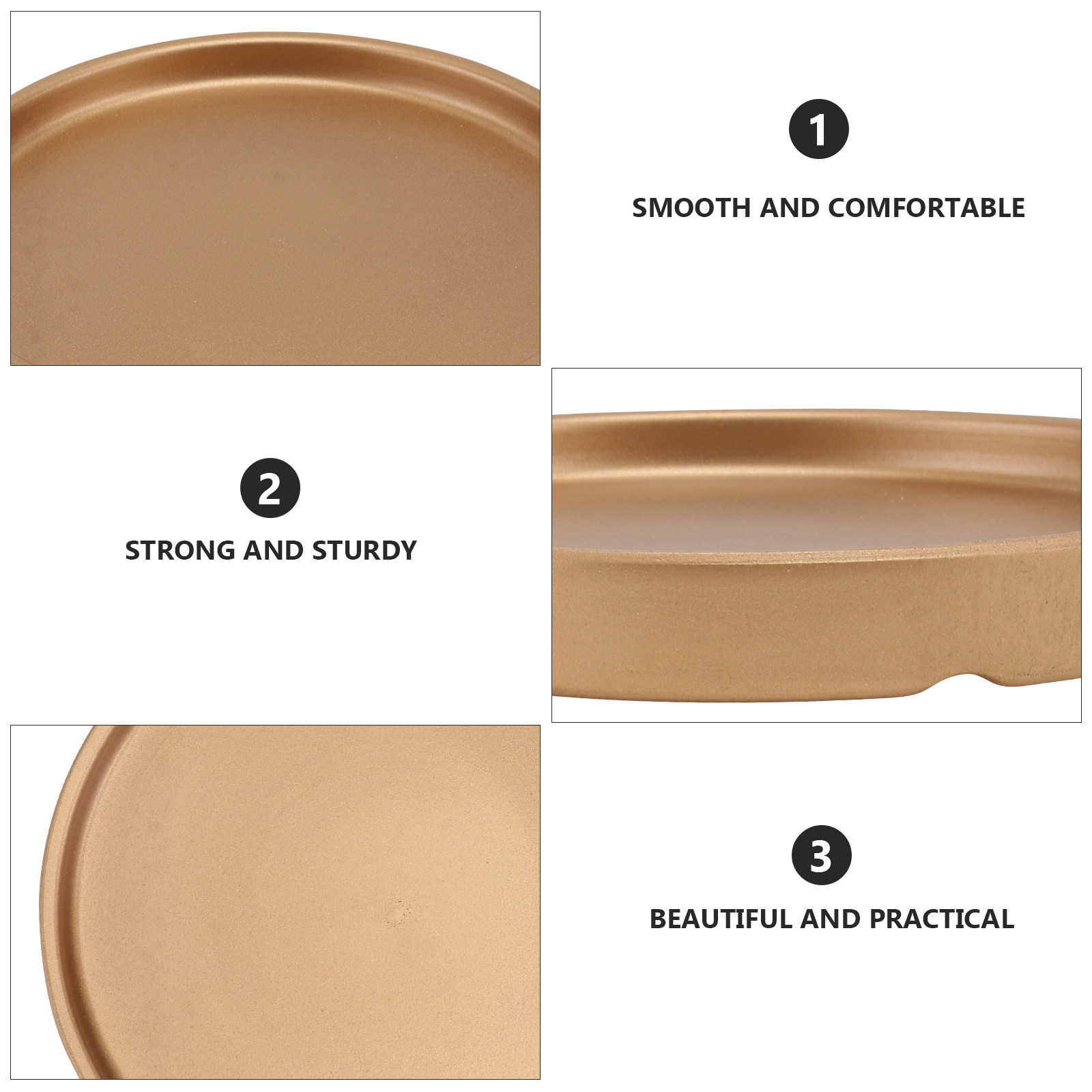 2 Buah Nampan Pot Bunga Kerami - Drip Tray Saucer ulasan dan harga