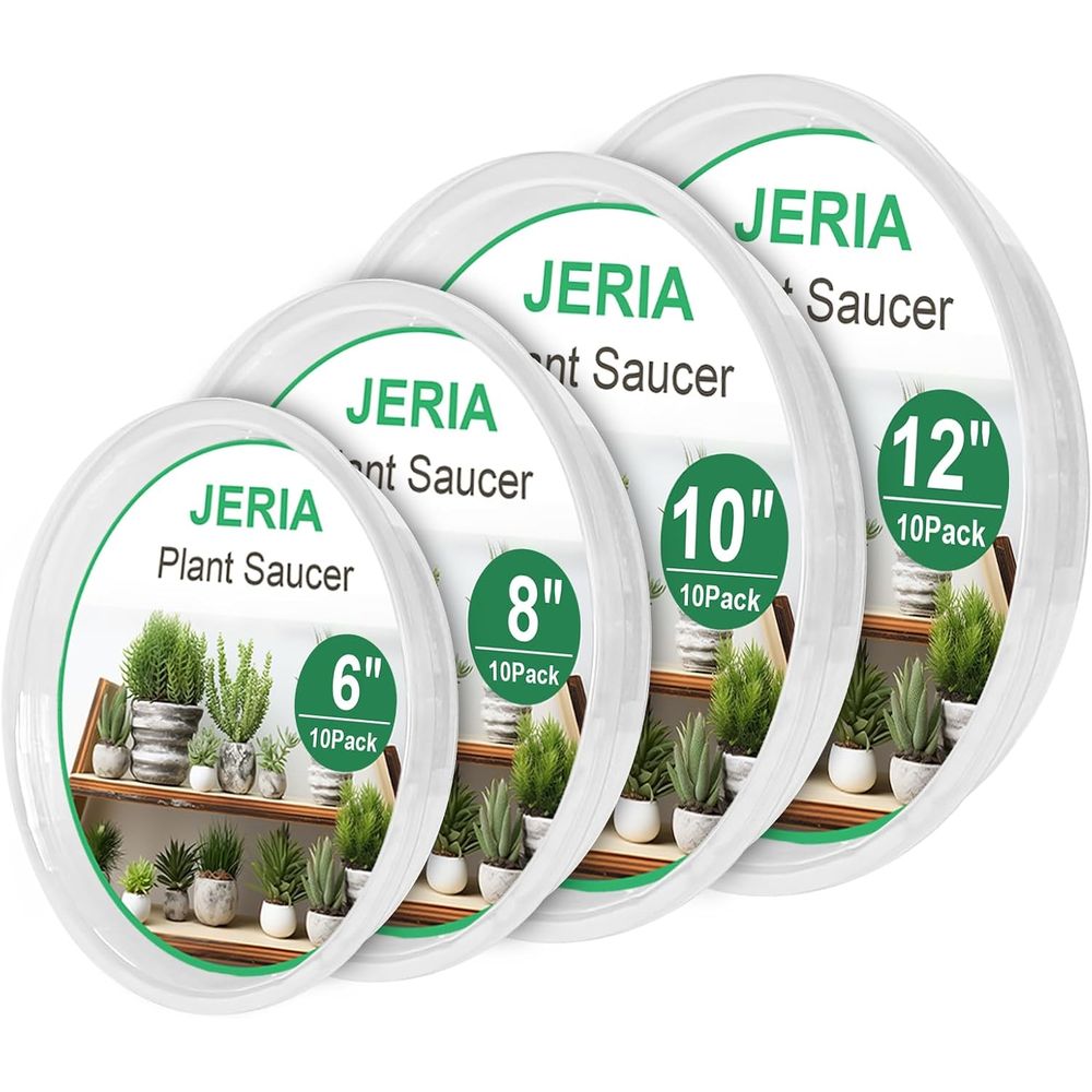 40 Buah Alas Tanaman Transpara - Drip Tray Saucer ulasan dan harga