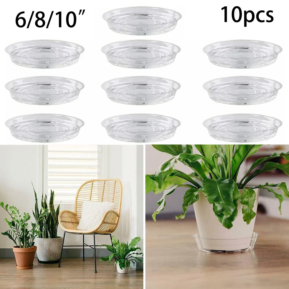 10pcs Garden Plant Saucer Drip - Drip Tray Saucer ulasan dan harga