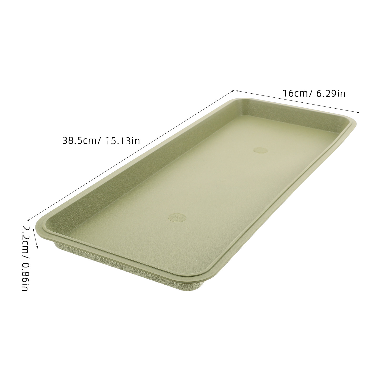 Nampan Pot Bunga Persegi Panja - Drip Tray Saucer ulasan dan harga