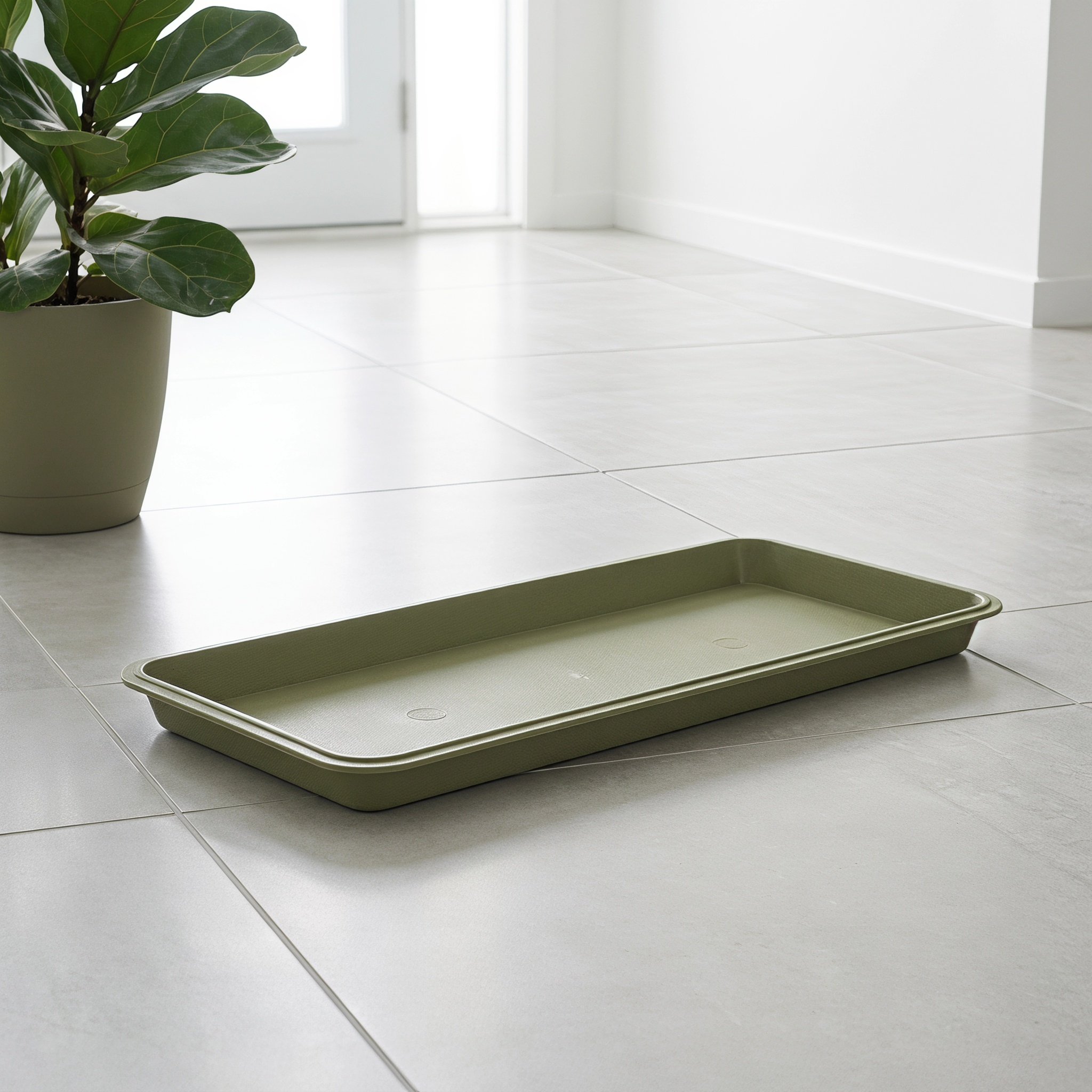 Nampan Pot Bunga Persegi Panja - Drip Tray Saucer ulasan dan harga
