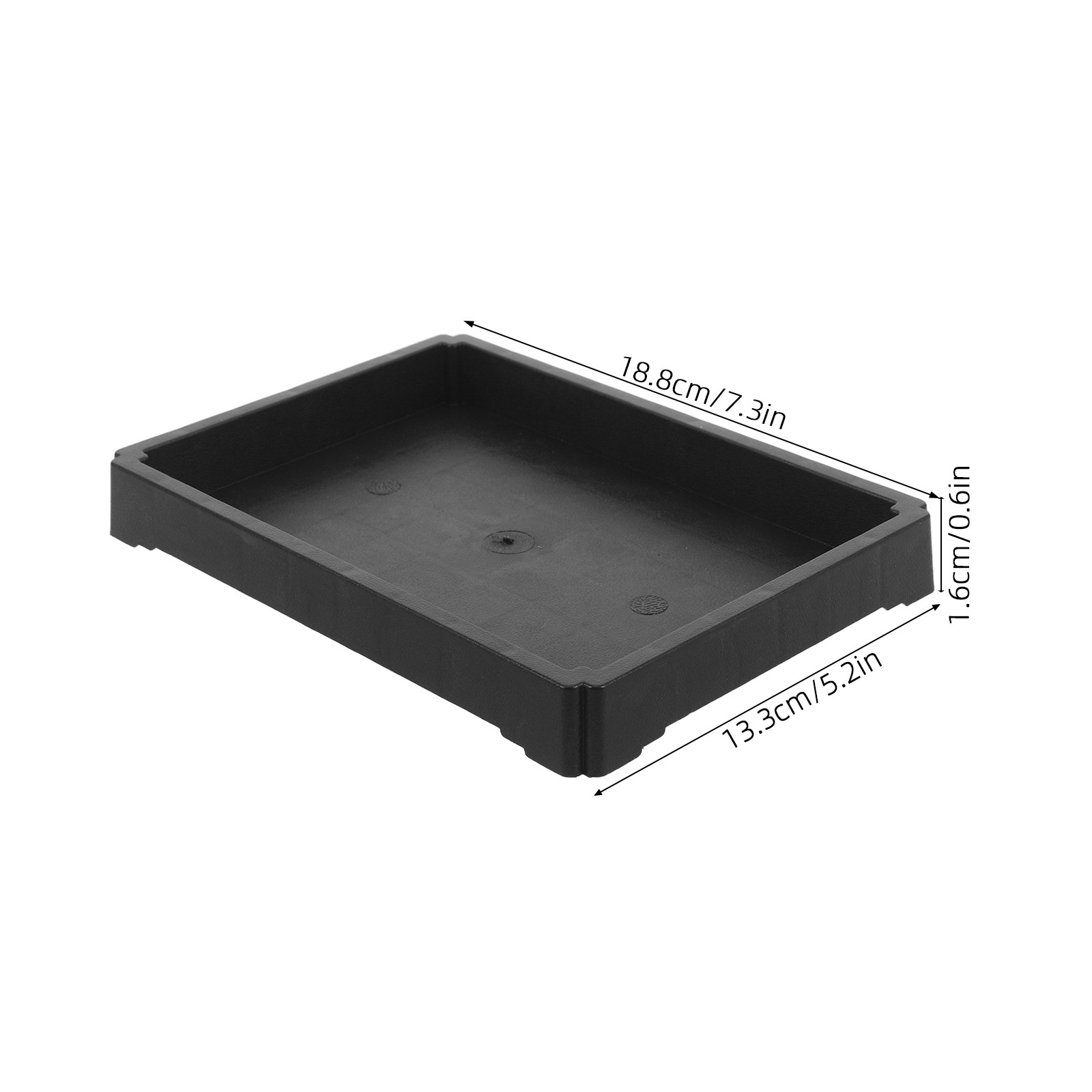 5 Buah Alas Pot Tanaman Perseg - Drip Tray Saucer ulasan dan harga
