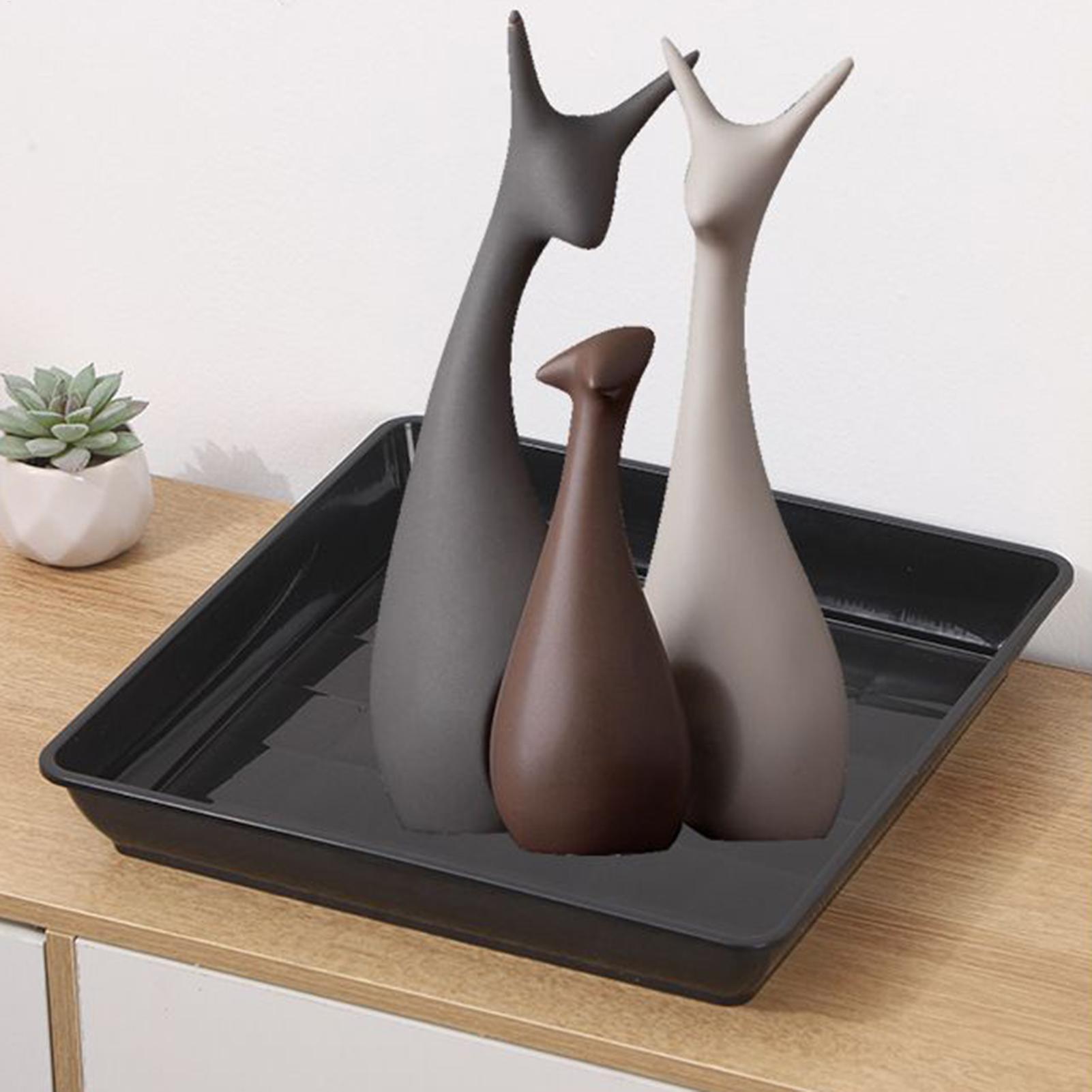 Nampan Pot Bunga 2Pcs/set Namp - Drip Tray Saucer ulasan dan harga