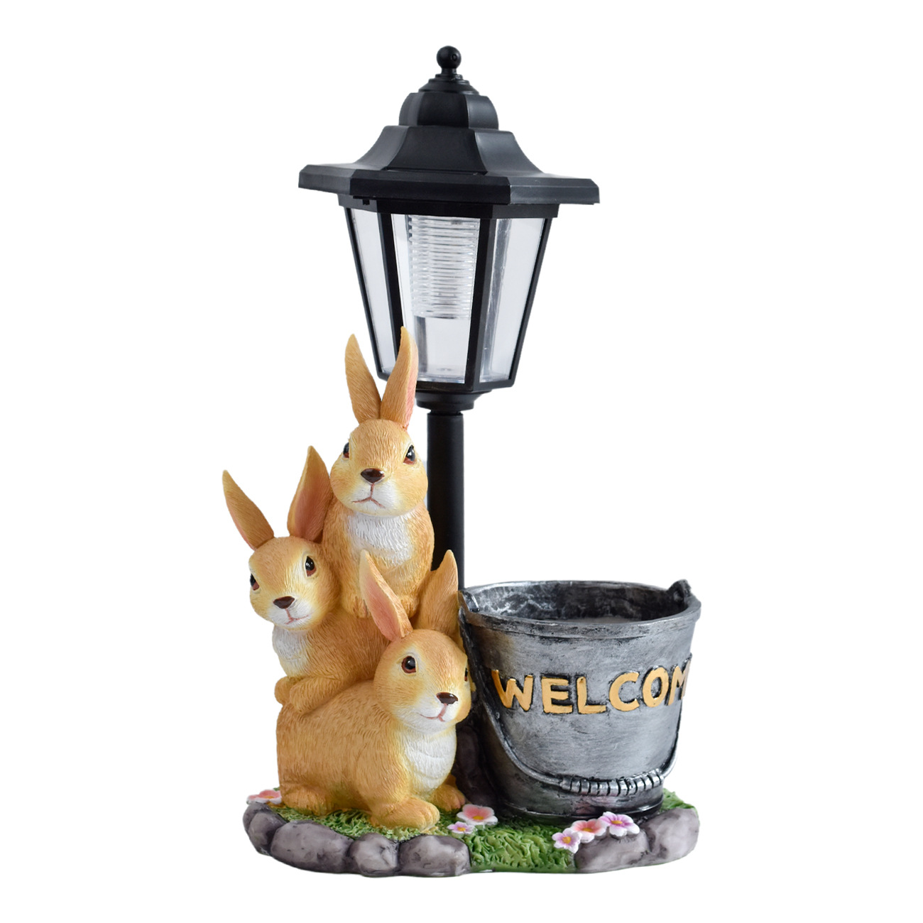 Ornamen lampu taman tenaga sur - Bonsai Garden Accessories ulasan dan harga